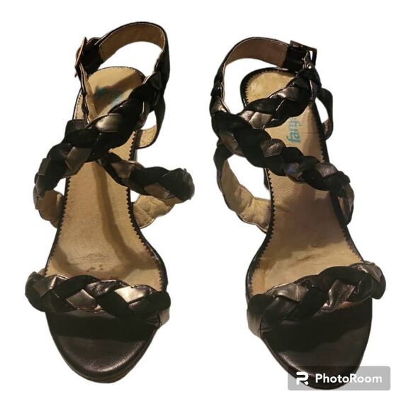 Farylrobin Braided Platform Heel Women's Size 8 - Picture 3 of 8